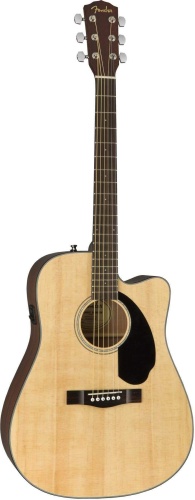 FENDER CD-60SCE Natural фото 2