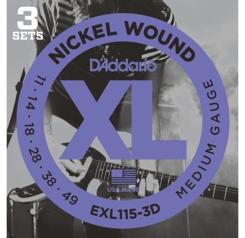 D`ADDARIO EXL115-3D