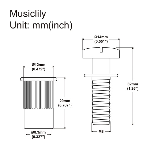 Musiclily MX2212CR фото 3